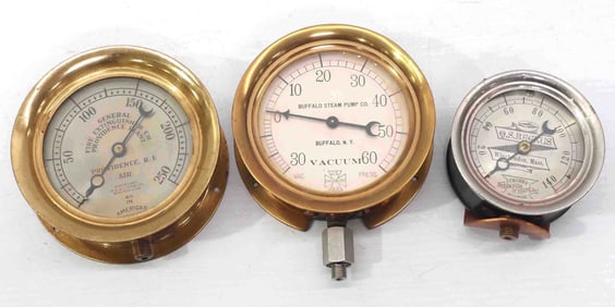 (3) Steam gauges