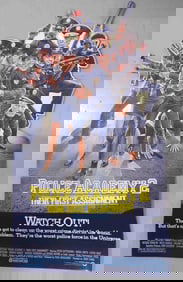 NOS Police Academy II cardboard movie stand-up