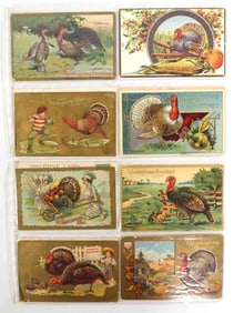 (16) Early Thanksgiving postcards