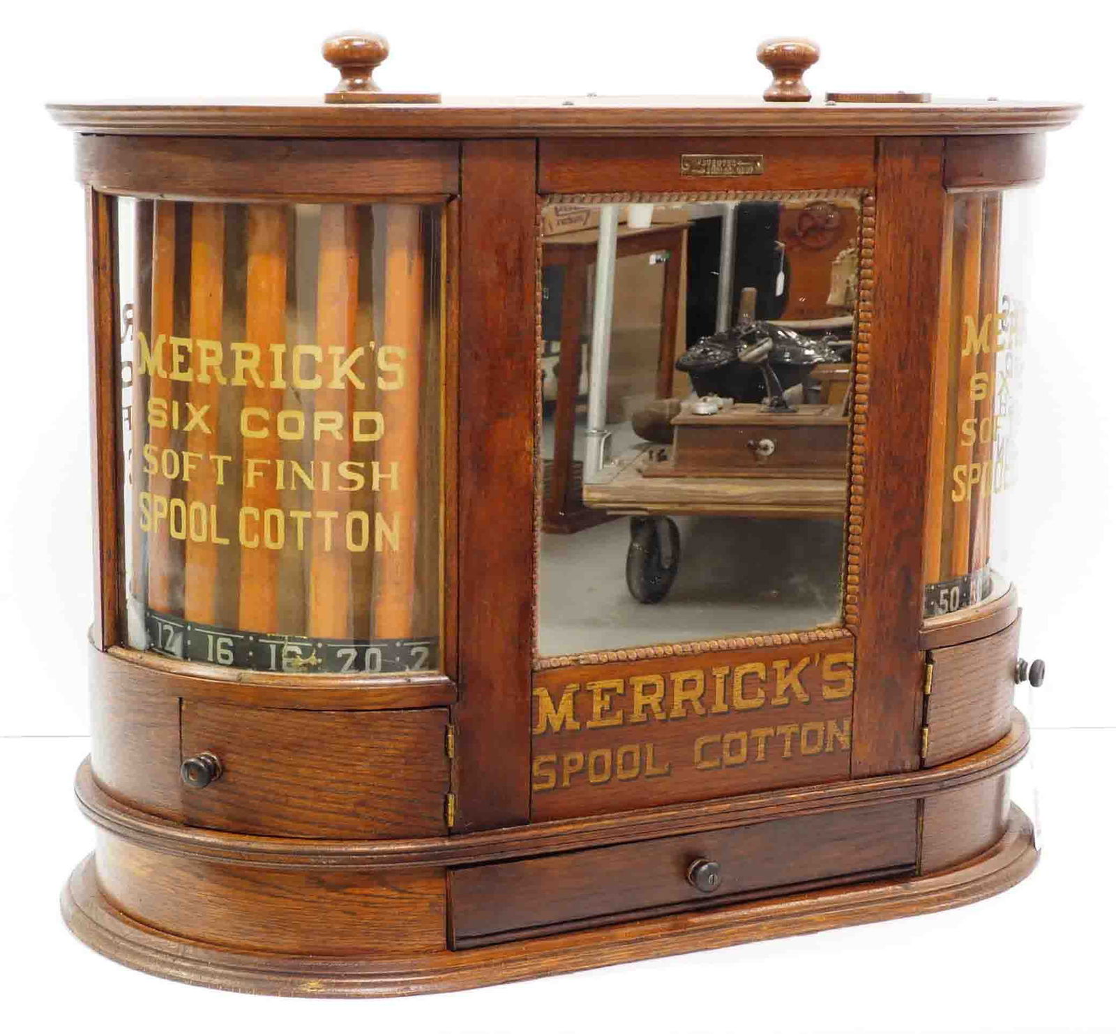 Merrick's Spool Cotton spool cabinet (1 of 5)