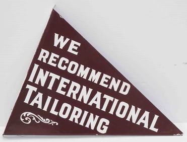 Made To Measure International Clothes sign