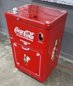 Vendo Model A23E Coca Cola pop machine