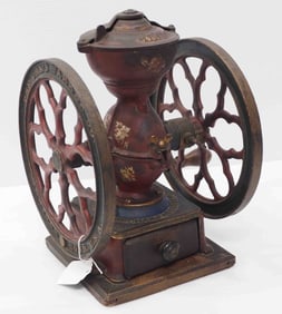 Chas Parker No.3000 cast iron coffee grinder