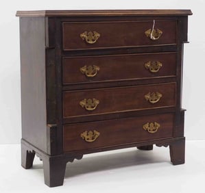 Child-size wooden chest of drawers