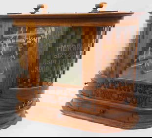 Merrick's Spool Cotton spool cabinet