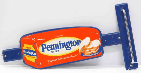 Pennington Bread door push with handle