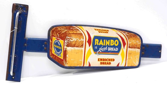 Rainbo Bread door push with handle
