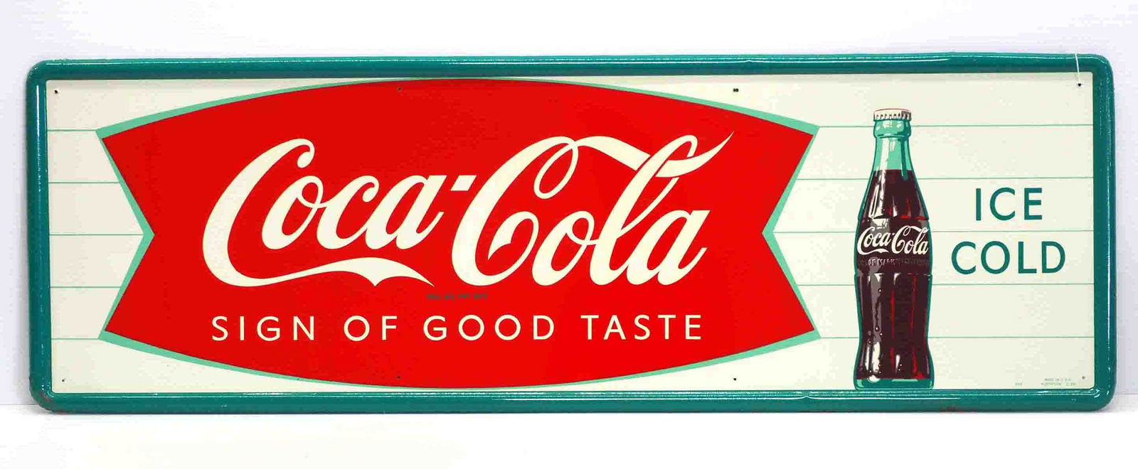 Coca Cola, Sign of Good Taste sign (1 of 3)