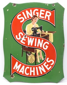 Singer Sewing Machines sign
