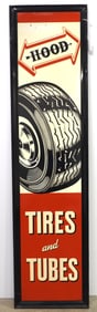 Hood Tires and Tubes sign
