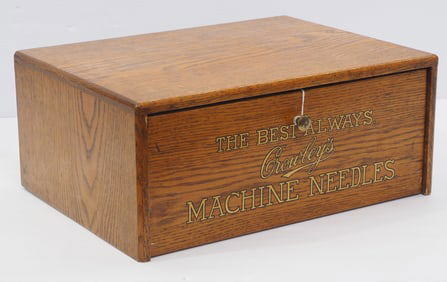 12-drawer Crowleys Needles cabinet