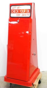 1955 Bennett Model 256 oil can rack