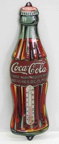 Coca Cola bottle-shaped thermometer