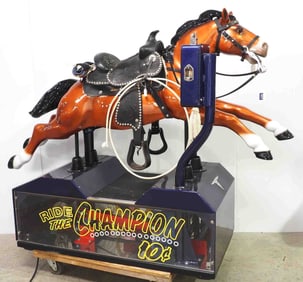 Ride the Champion 10-cent horse ride