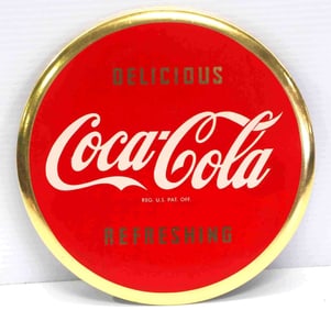 Coca Cola, Delicious Refreshing badge