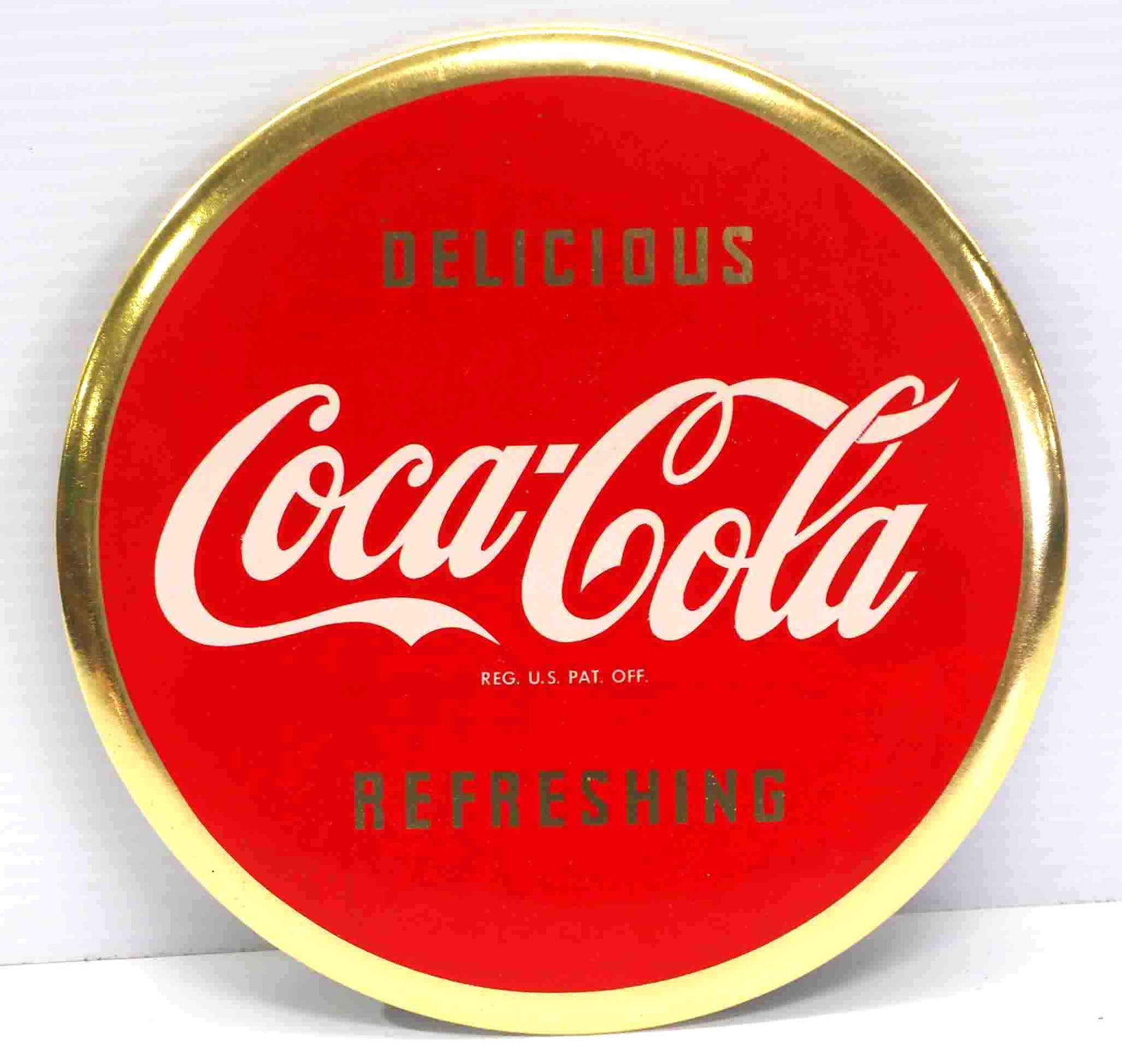 Coca Cola, Delicious Refreshing badge (1 of 2)