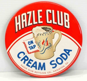 Hazle Club Cream Soda badge