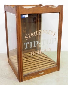 Stritzinger's Tip-Top Bread countertop showcase