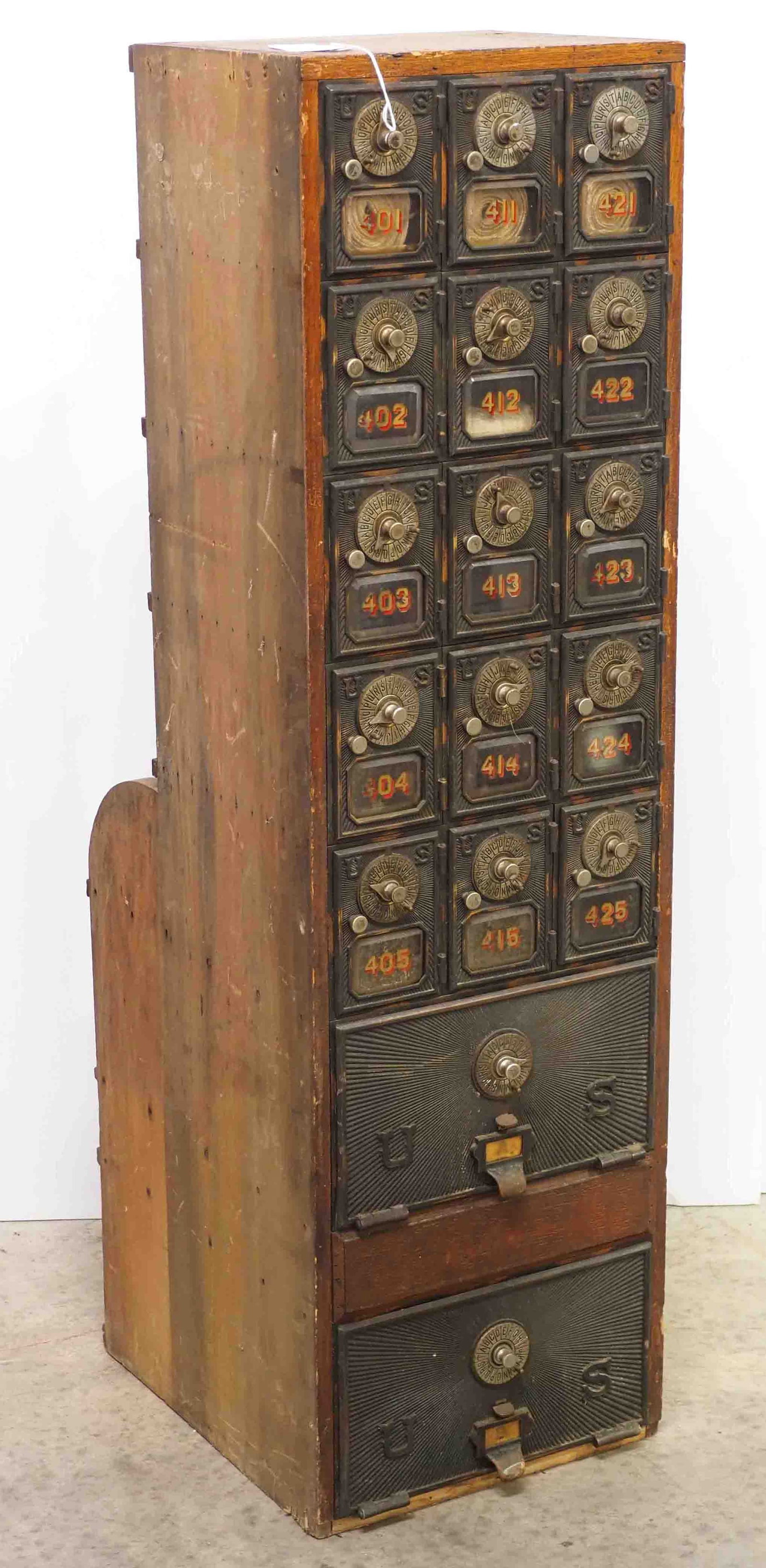 US post office boxes wall (1 of 3)