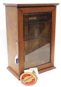 Stollwerck's Chocolate and Cocoa display case