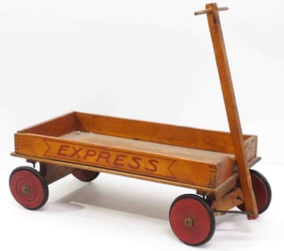 Express wooden child's wagon