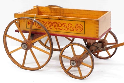 Paris Mfg Co. No.24 wooden child's wheelbarrow