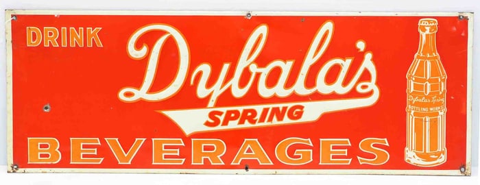 Drink Dybala's Spring Beverages sign