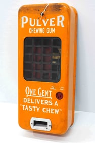 Pulver Chewing Gum 1-cent dispenser