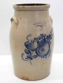 G.S. Guy & Co., Fort Edward, N.Y. 6-gallon crock