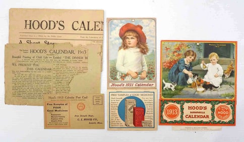 Hood's paper advertising