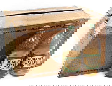 (15) 1-quart Quaker State Motor Oil bottles