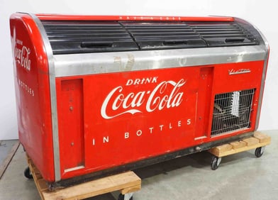 Coca Cola full size bottle cooler