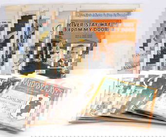 Assorted musical advertising posters