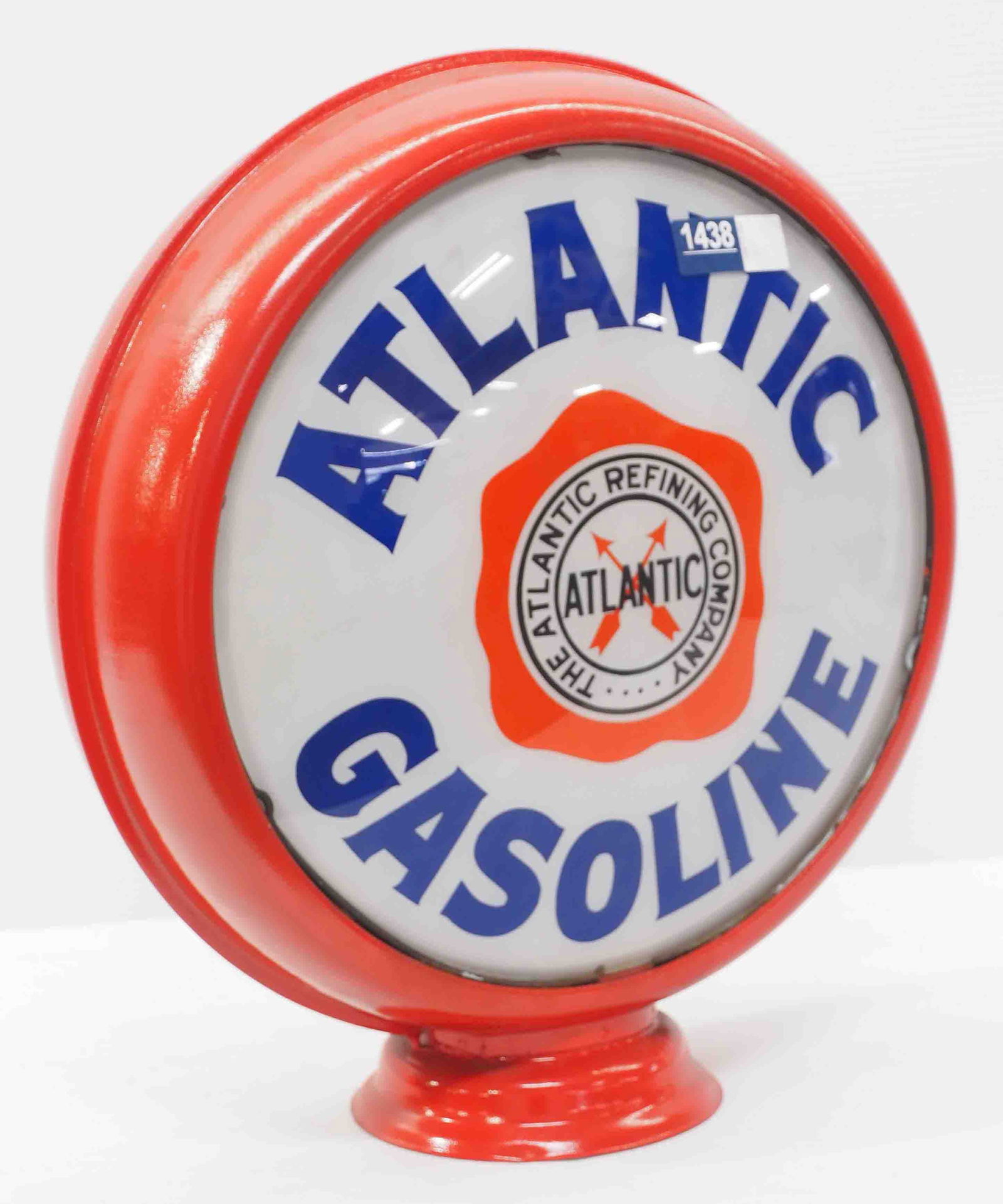 Atlantic Gasoline gas pump globe (1 of 2)