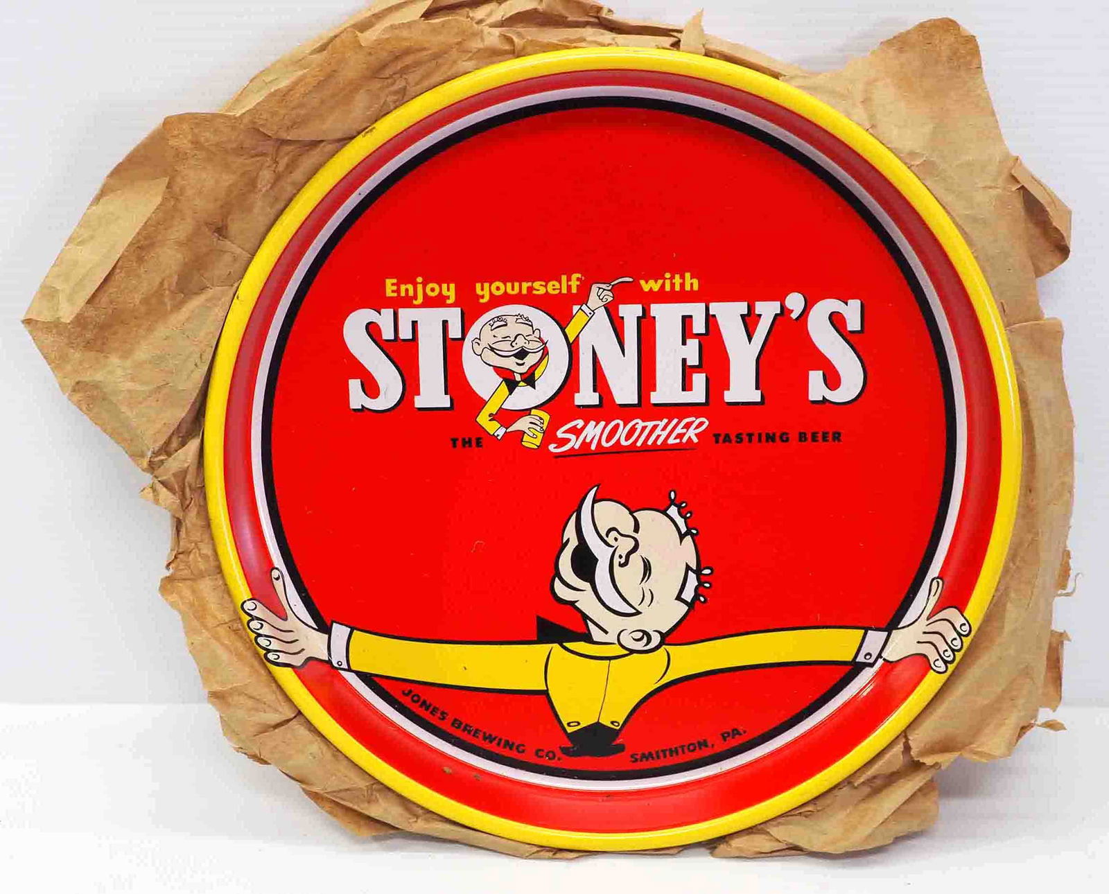 (3) NOS Stoney's Smoother Tasting Beer trays (1 of 3)