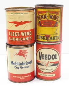 (4) Cans of petroleum products