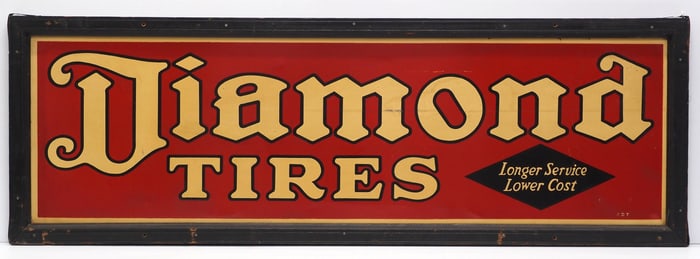 Diamond Tires sign
