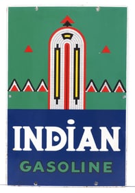 Indian Gasoline sign