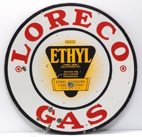 Loreco Gas sign