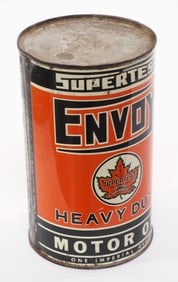 1-quart SuperTest Envoy Motor Oil can