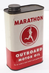 Marathon Outboard Motor Oil 1-quart tin