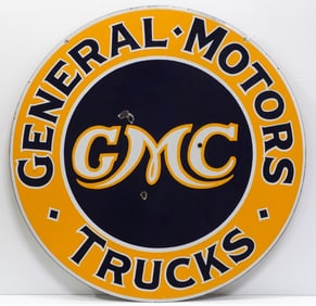 GMC General Motors Trucks sign