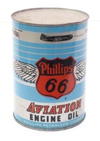 Phillips 66 Aviation Engine Oil 1-quart can