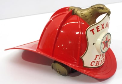 Texaco Fire Chief plastic child's hat