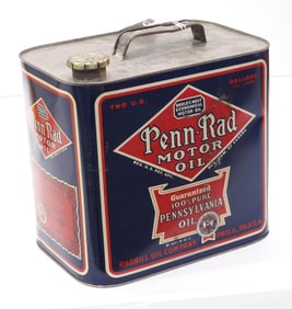 Penn-Rad Motor Oil 2-gallon tin