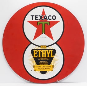 Texaco Ethyl Gasoline sign