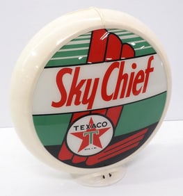 Sky Chief gas pump globe