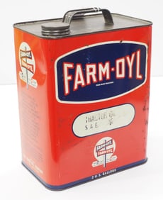 Farm-Oyl Tractor Oil 2-gallon tin