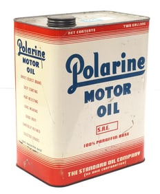 Polarine Motor Oil 2-gallon tin