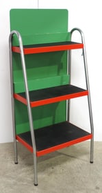 3-shelf product display rack